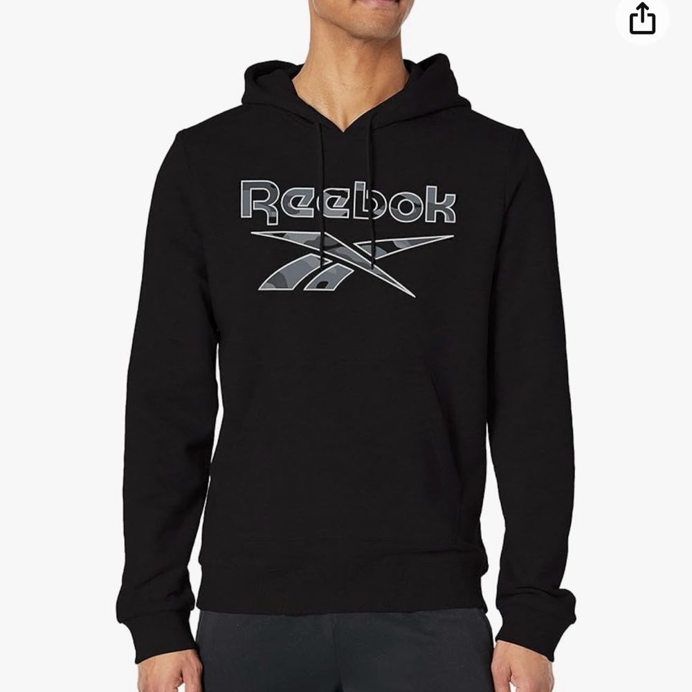 Reebok Mens Long Sleeve Hoodie